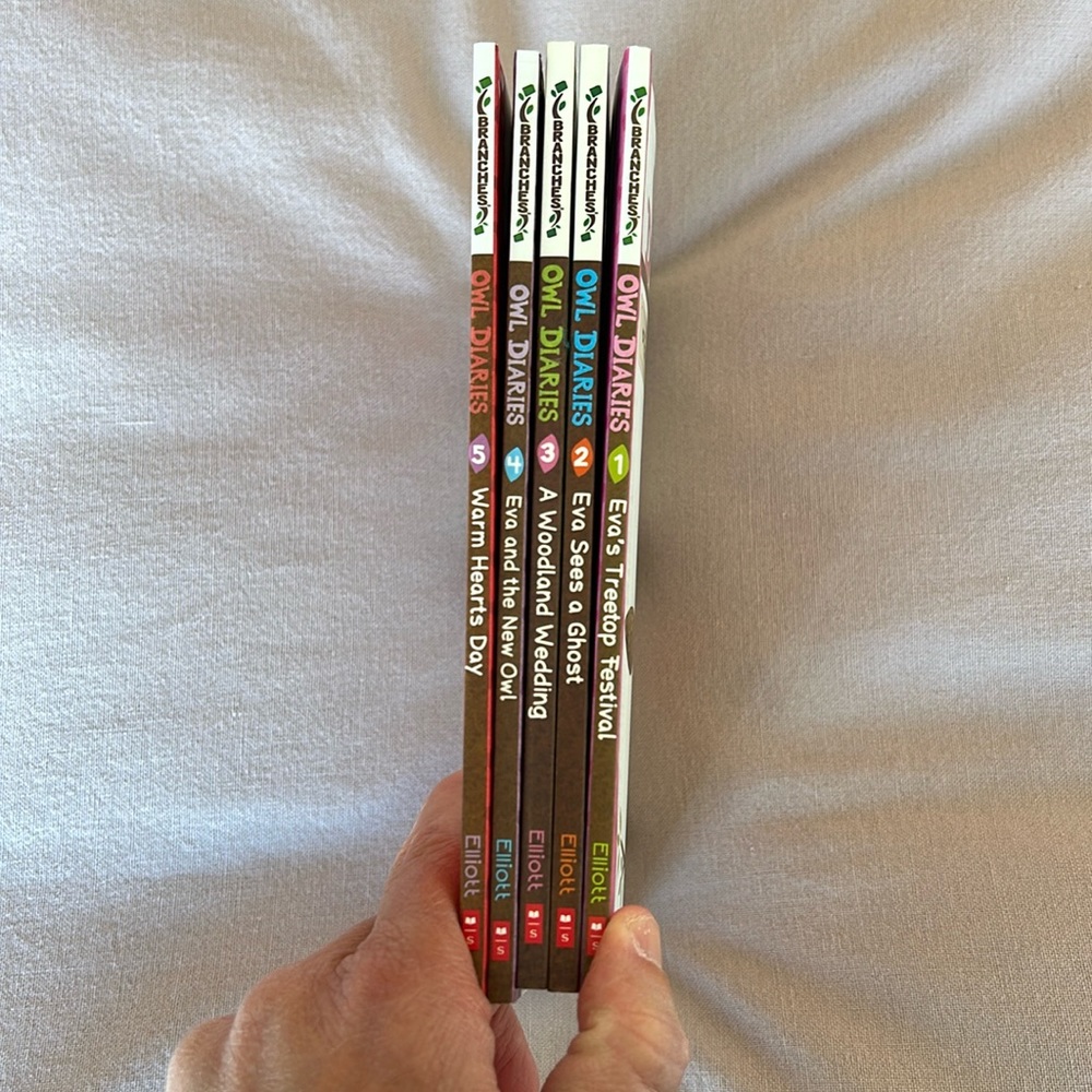 Owl Diaries books 1-5